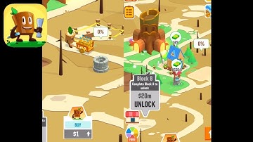 Idle Tree City Gameplay | Intro and Walkthrough Gameplay (iOS)