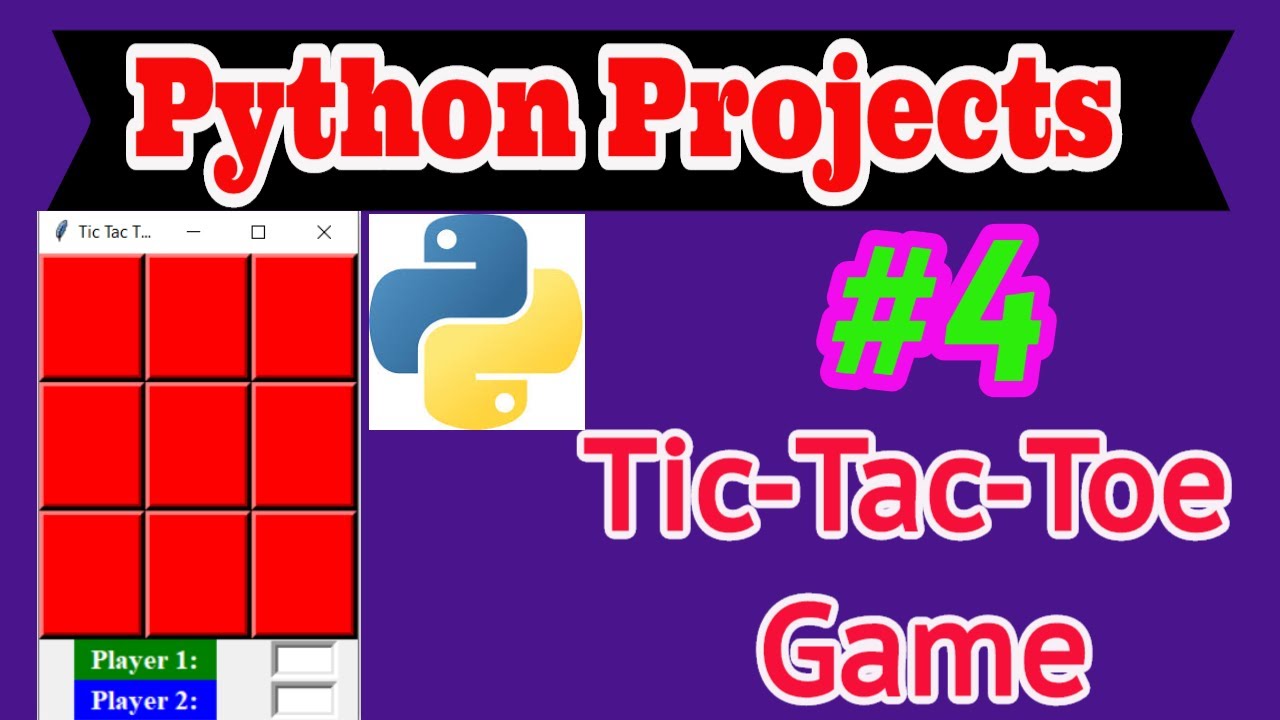 Square Tic Tac Toe GUI - Practice Python Projects