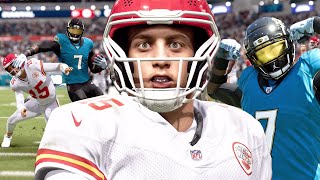 MADDEN 24 Superstar Mode | MAHOMES SEEING GHOSTS (CB Gameplay)