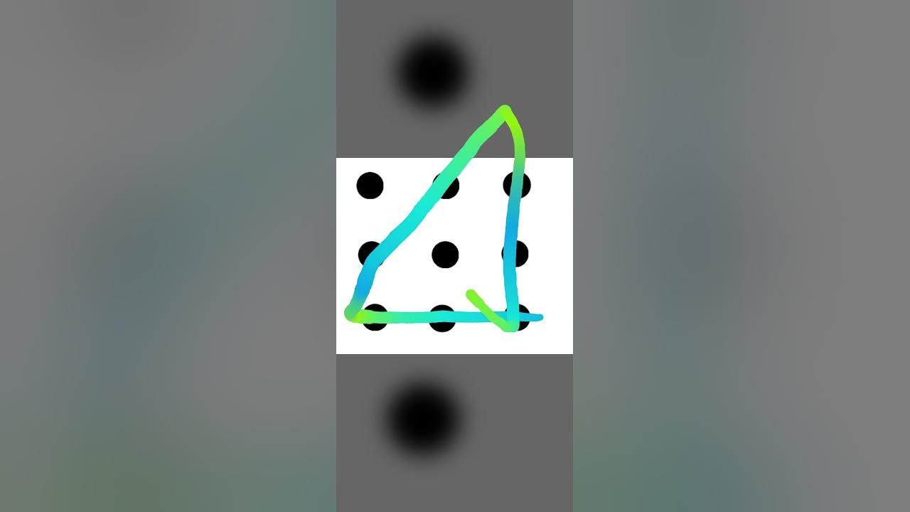 Como unir 9 puntos con 4 líneas