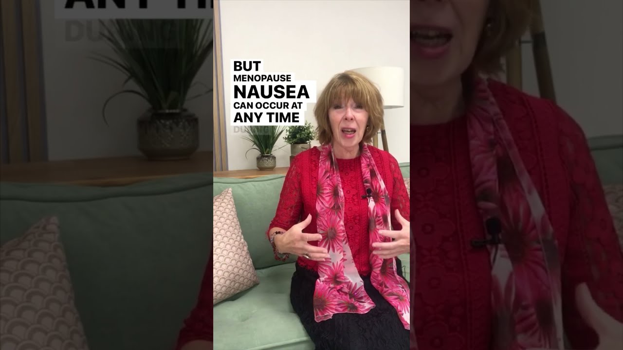 Sick of menopausal nausea? This is such a common and often