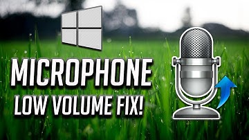 How to Fix Low Microphone Volume | Make Your Mic Louder in Windows 10 [2025]