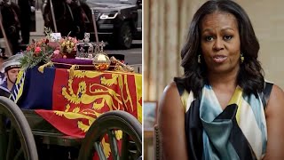 Queen Elizabeth II Funeral: Michelle Obama and More Celebrities Pay Tribute - Watch