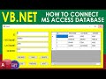 VB.net-How To Connect MS Access Database 2007 using DataBindingSource in Visual Basic.Net  [TAGALOG]