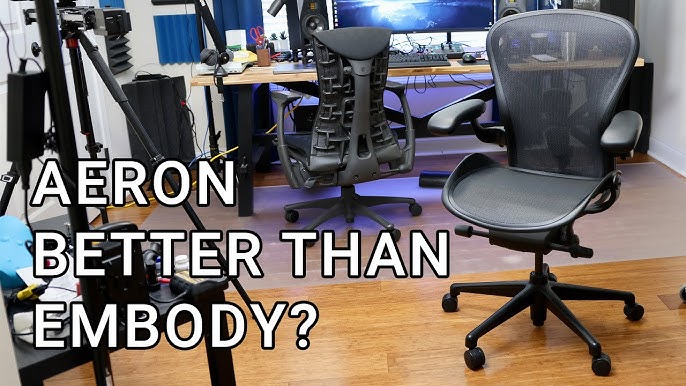 Herman Miller Aeron Classic vs. Remastered (8 Differences)