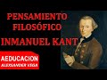 INMANUEL KANT - PENSAMIENTO FILOSÓFICO - AEDUCACION