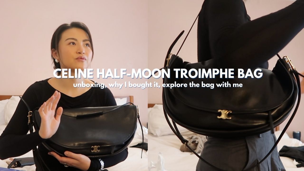 Сумка Celine Half-Moon Soft Triomphe | Коллекция весна-лето 2026: распаковка, первые впечатления,...