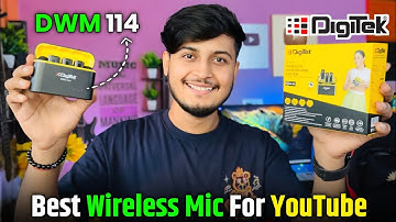 Digitek DWM-114 Wireless Mic Review - Audio Quality Test | 2-in-1 Wireless Microphone | Digitek Mic