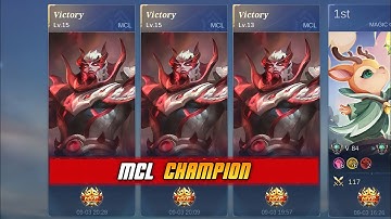 MCL CHAMPION! YU ZHONG NEW  INSANE SPELL VAMP LIFESTEAL FOR EXPLANE! (MUST TRY)