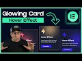New elementor design trick  glowing cursor on card hover