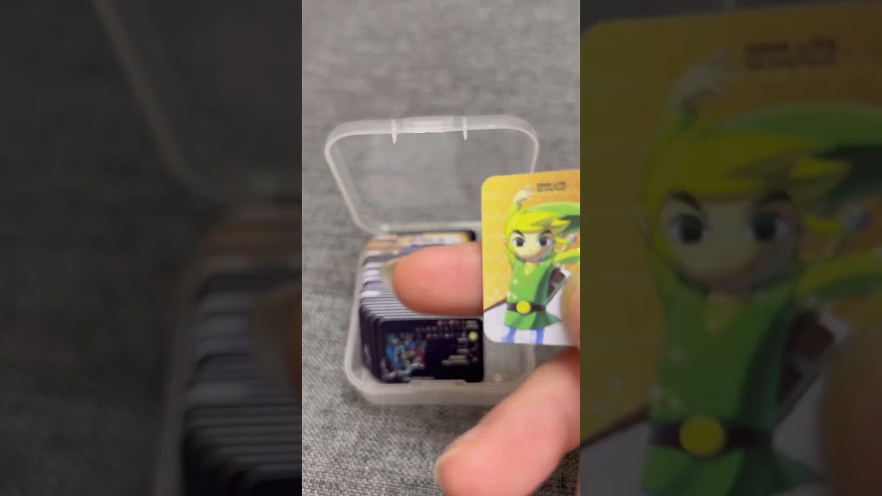 Amiibo card for the Legend of the Zelda Tears of the Kingdom