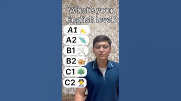 All About English Levels — A1 to C2 Explained! #easyenglisheveryday #learnenglish #english