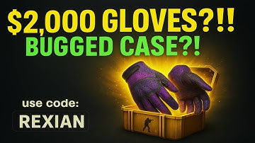 We Pulled $2,000 GLOVES from a BUGGED CASE! (CSGOCases Promo Code 2025)
