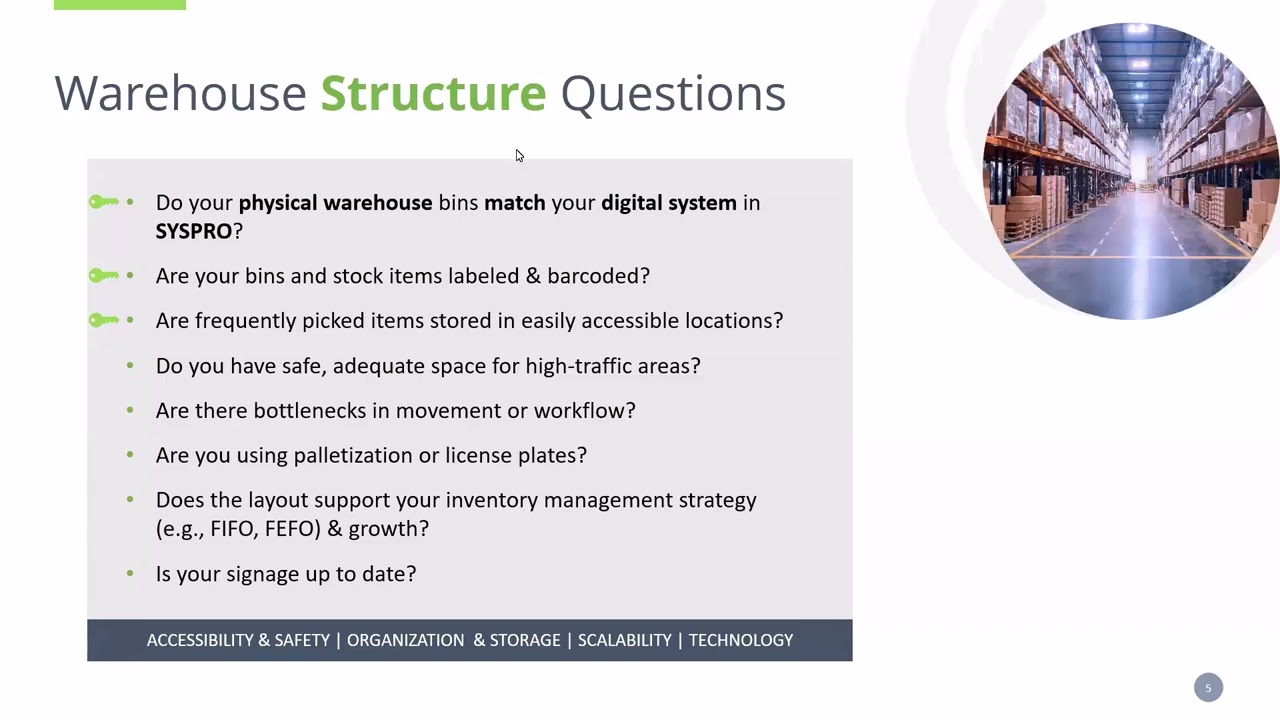 Syspro | Warehouse Evaluation Webinar
