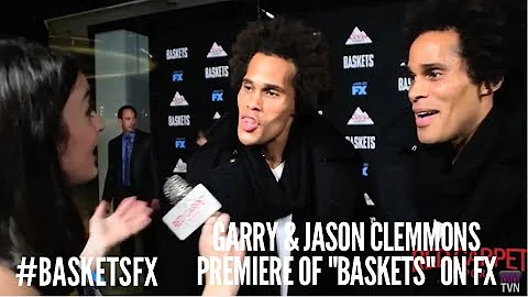 Garry & Jason Clemmons at the premiere of FX's new...