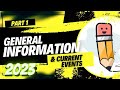 General information and current events 2023   part 1
