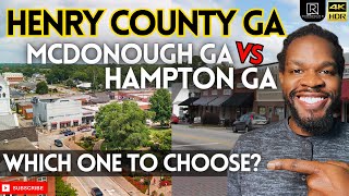 Which City to Choose? McDonough GA vs Hampton GA - Living in Henry County GA