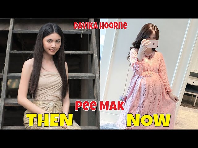 Pee Mak Cast Then and Now 2021 class=