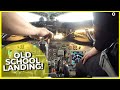 OLD SCHOOL! Captain JC smoothly lands classic Nolinor B737-200 in Val-d&#39;Or, Canada [AirClips]
