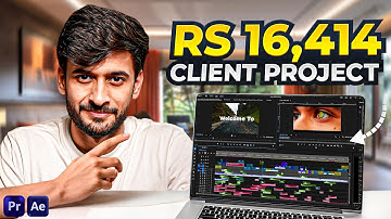 I made Rs16,414 in 7 hours as a Video Editor (Full Process)