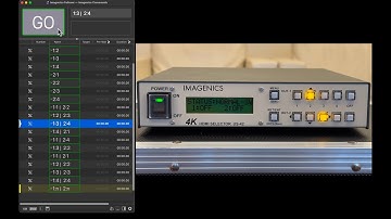 [QLab Experiments] Imagenics Matrix Switcher Control