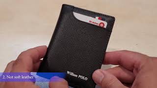 William Polo Slim Wallet from AliExpress - 5 Things You Should Know &amp; Flash Review