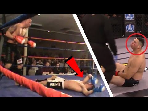 MMA Fighters That KNOCKED THEMSELVES Out...