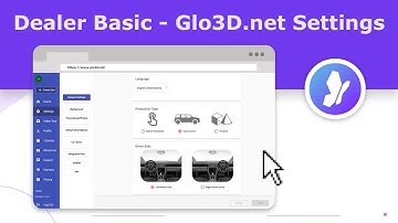 Dealer Basic - Glo3D.net Settings