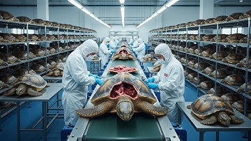 Inside the World’s Largest Turtle Farm: How MILLIONS of Turtles Are Raised (Full Process)