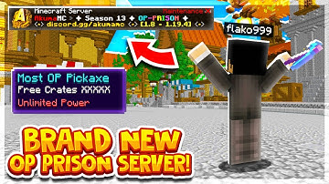 *BEST NEW* OP Prison Server Release In 2023! | Minecraft Prisons | Best OP Prison Server 1.8 - 1.19+