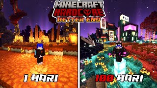 100 Days in Minecraft Hardcore Better The End