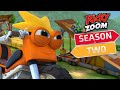 The Biggest Jump Ever ⚡️Season Two ⚡️ Motorcycle Cartoon | Ricky Zoom
