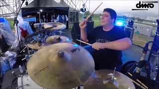 NIGHTRAGE - SCATHING live Drum Playthrough