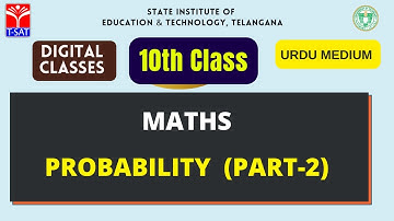 SIET : 10th Class (U/M)  || MATHS - PROBABILITY (PART-2) || T-SAT