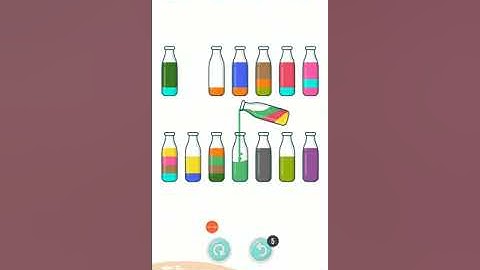 Water sort puzzle level 217 solution