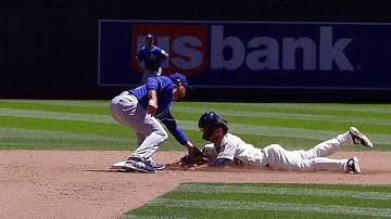 KC@MIN: Challenge overturns out call in the 5th