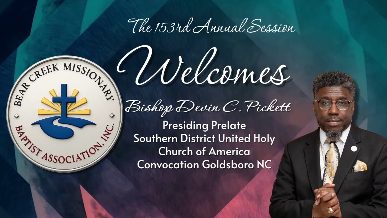 153rd Annual Session of the Bear Creek Missionary Baptist Association Fellowship Night