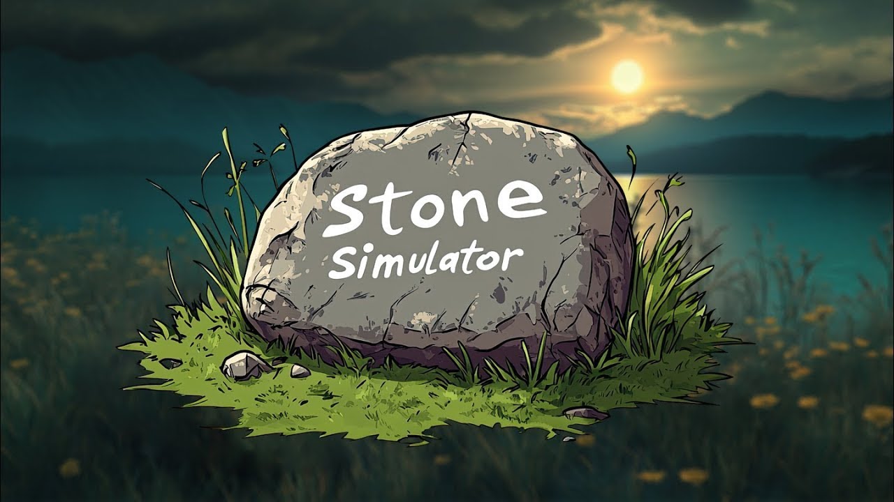✨ The Most Relaxing Game Ever?! | Stone Simulator – Just Be a Rock 🪨 #1