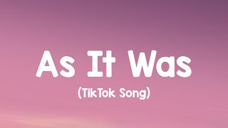 Harry Styles - As It Was (Lyircs) \