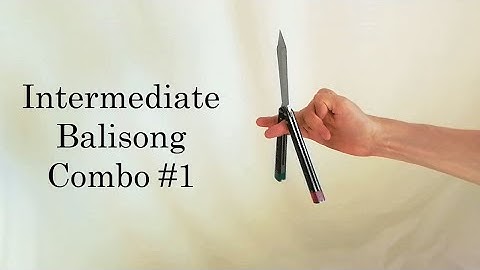 Intermediate Balisong Combo #1