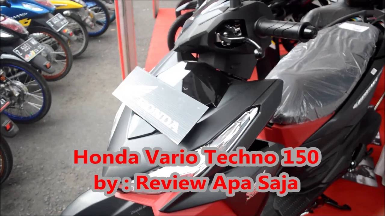 Honda Vario Techno 2016 Terbaru Review YouTube