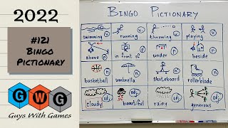 ESL Games (GWG) #121 Bingo Pictionary