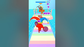 Very satisfying and relaxing ASMR level up runner game