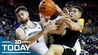 Michigan Stuns Purdue: How Does This Impact NCAA Bracketology? | B1G Today | Feb. 11, 2022