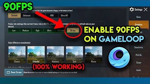90 FPS IN GAMELOOP EMULATOR | NEW VERSION  OF GAMELOOP 7.1 BETA | NO HACKER , NO LAG  |