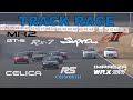 Track Race #14 | Escort Cosworth vs Celica vs Supra vs Silvia vs EVO 2 vs RX-7 vs MR2 vs Impreza