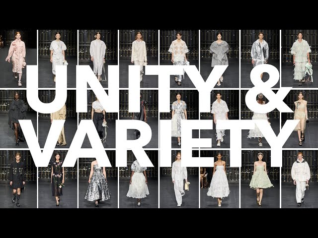 Design Principles for Fashion: UNITY & VARIETY (Simone Rocha Case Study) 
