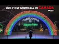 Winters are here | First Snowfall in Canada and trip to Niagara on Christmas | Winter Life in Canada