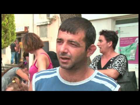 ფოთში დევნილი მოქალაქეები საპროტესტო აქციებს აგრძელებენ