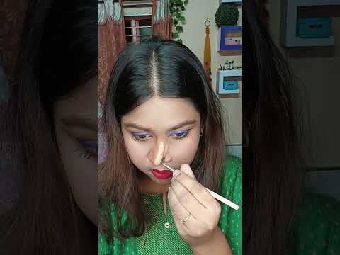 viral nose contouring hack #makeupshorts_ #viral_ #beauty_